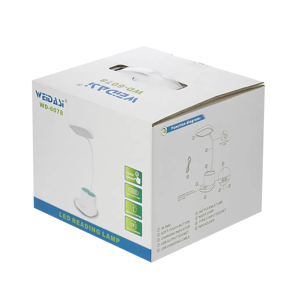 چراغ مطالعه ویداسی مدل WD-6078