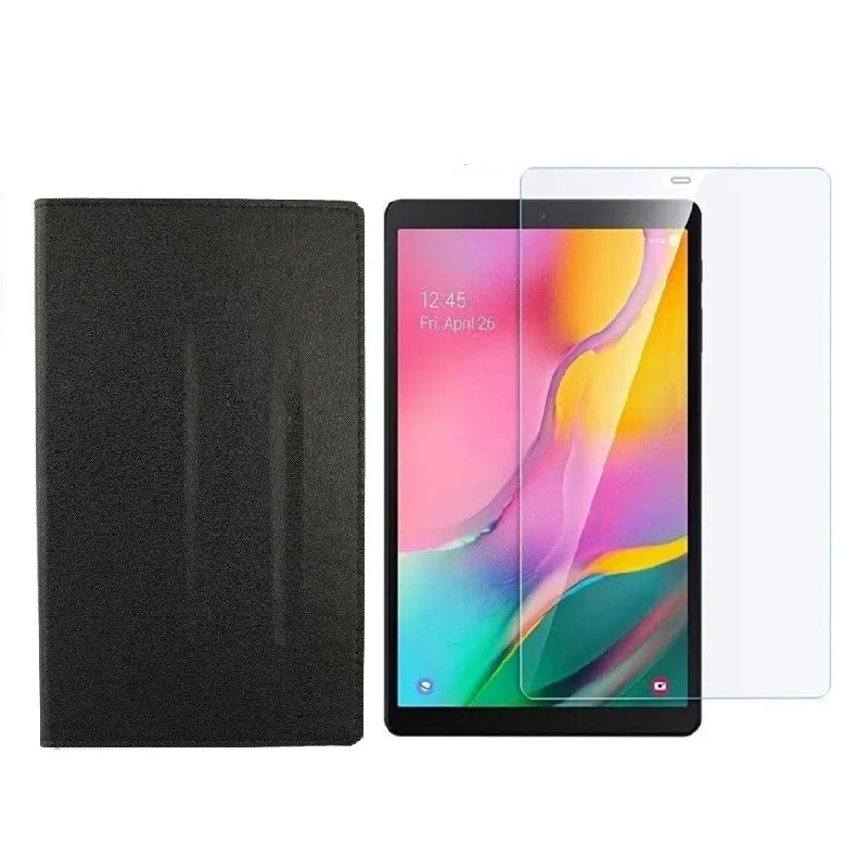 کیف کلاسوری مدل 515 مناسب برای تبلت سامسونگ Galaxy Tab A 10.1 2019 / T515 به همراه محافظ صفحه نمایش