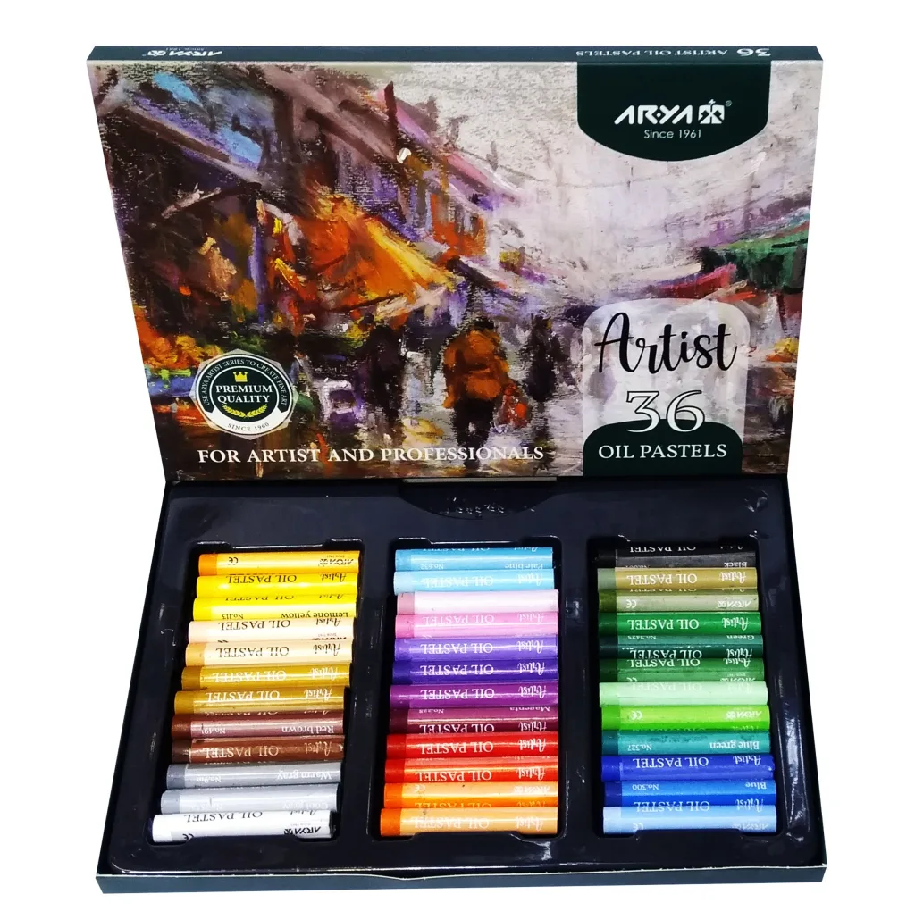 پاستل 36 رنگ آریا مدل ARTIST کد 2603