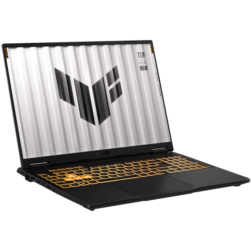 لپ تاپ 16 اینچی ایسوس مدل TUF Gaming F16 FX608JHI-i5 14450HX-16GB DDR5 5600MHz-512GB SSD-RTX5050 8GB-FHD 144Hz