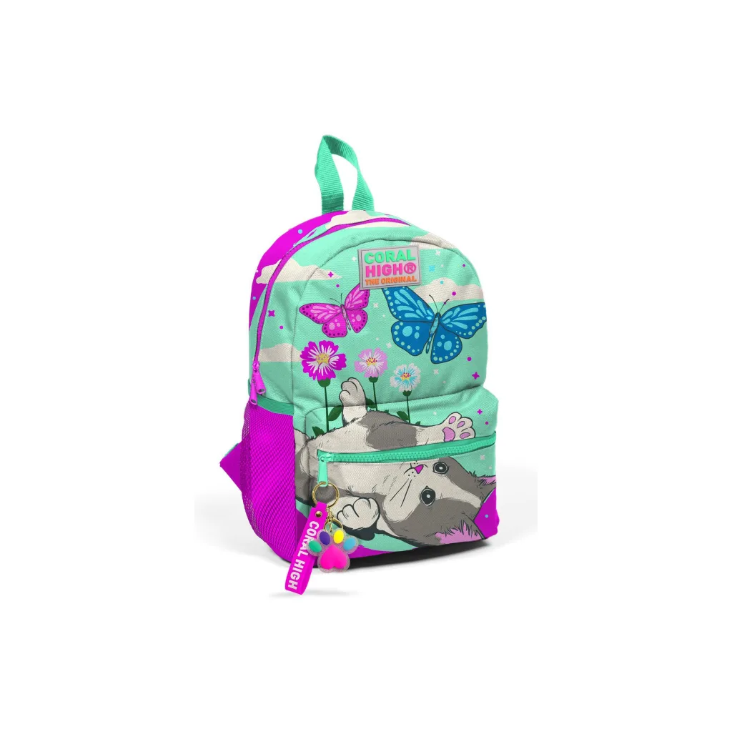 کوله پشتی مدرسه  مینیک یووا مدل گربه کد 23507