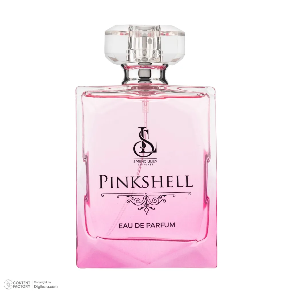 ادوپرفیوم زنانه اسپرینگ لیلیز مدل Pinkshell با رایحه خنک حجم 100 میلی لیتر