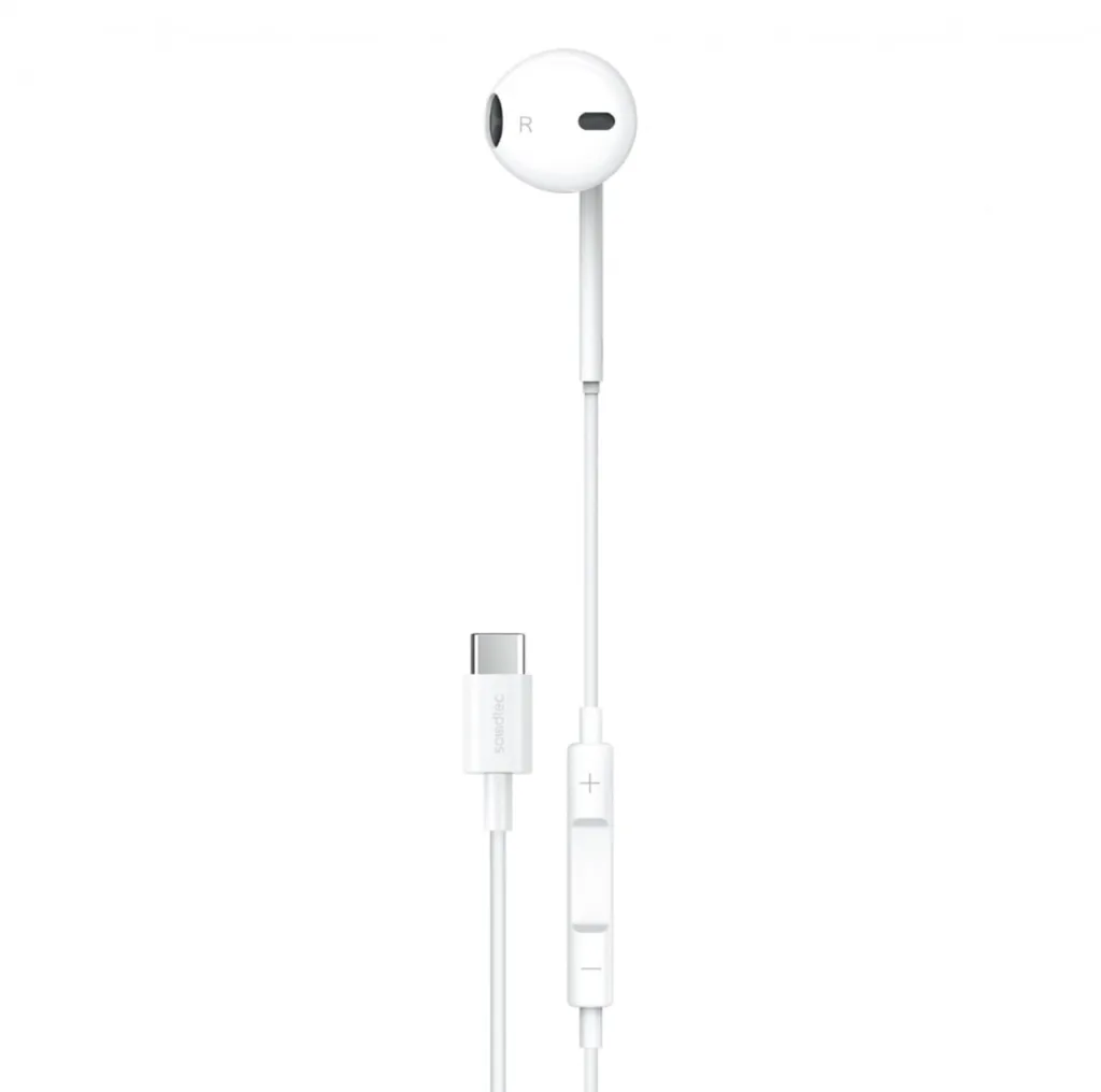 هندزفری سیمی USB-C پرودو مدل Soundtec Stereo Earphone