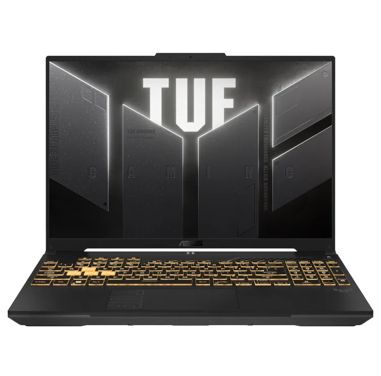 لپ تاپ 16 اینچی ایسوس مدل TUF Gaming F16 FX607VU-RL007W-i7 13620H-16GB DDR5 5600MHz-512GB SSD-RTX4050 6GB-FHD 144Hz-W
