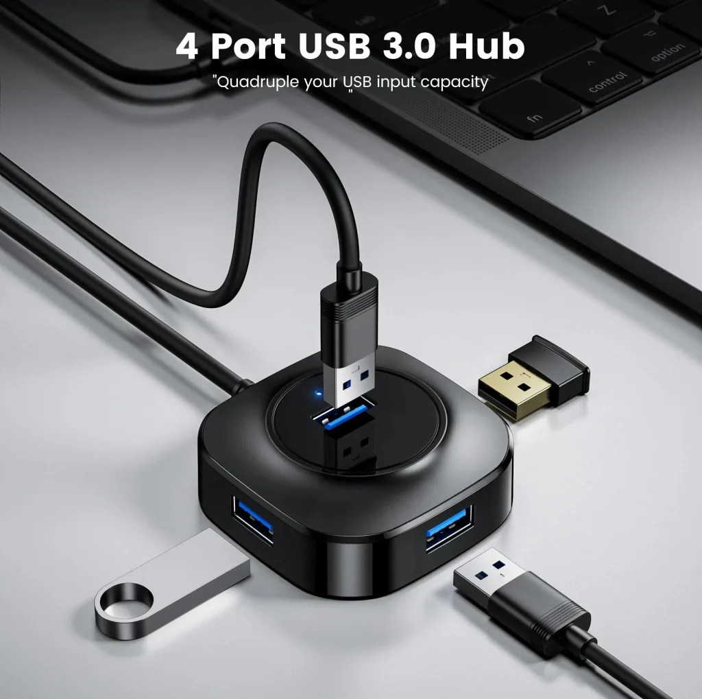 هاب 4 پورت USB 2.0 ارلدام مدل ET-HUB06