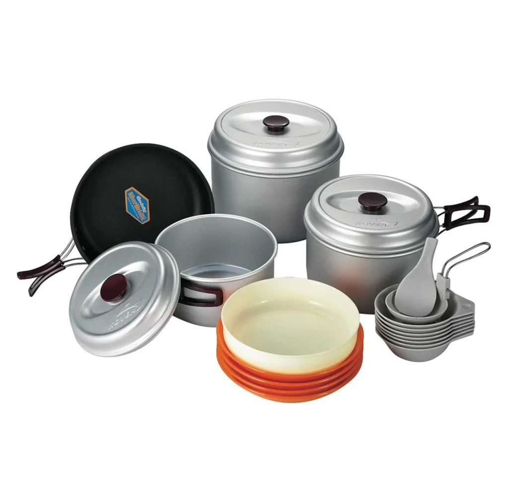 مجموعه ظروف سفری کووآ مدل Silver 7-8