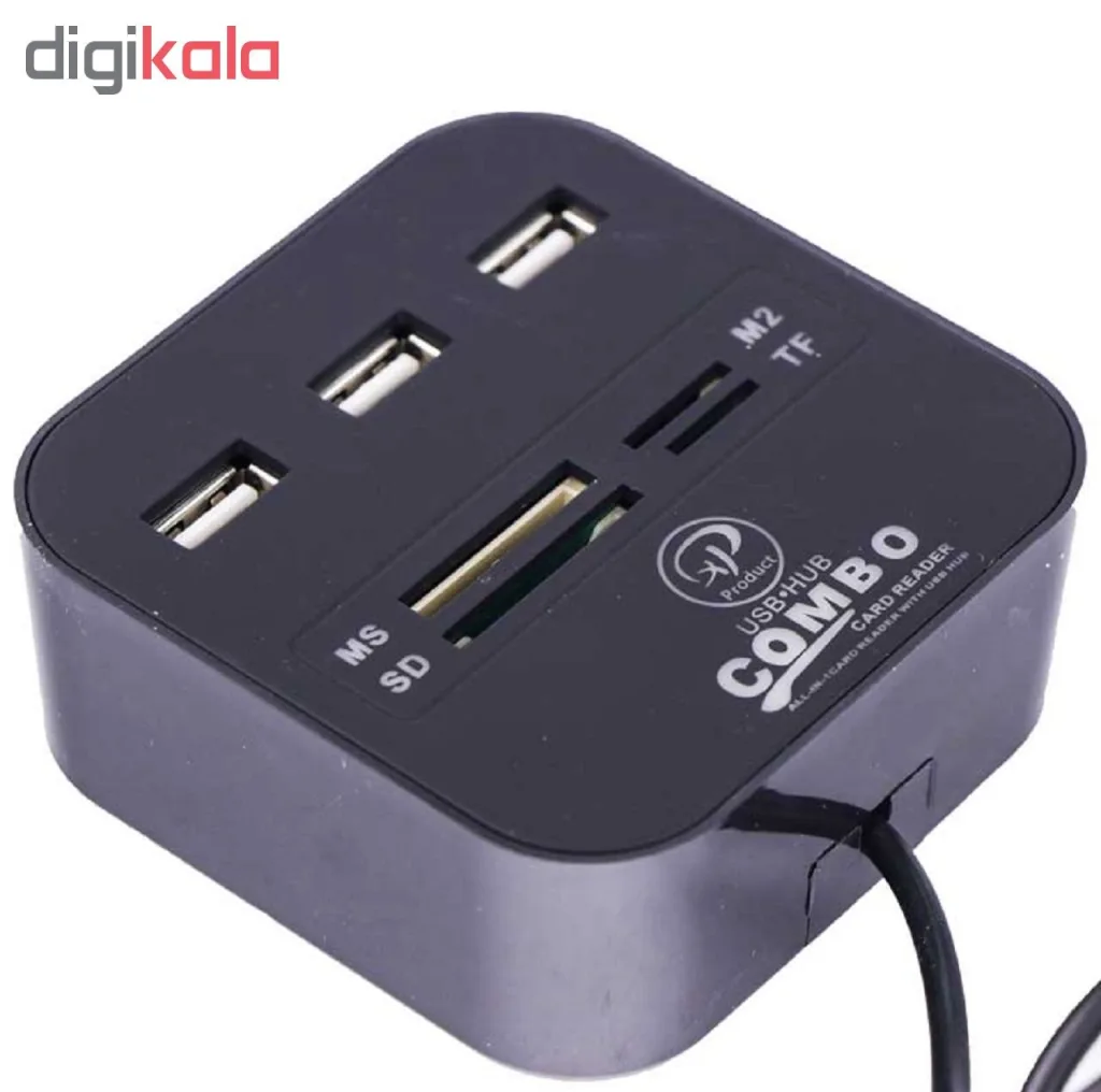 هاب 3 پورت USB ایکس پی پروداکت مدل XP-HC836