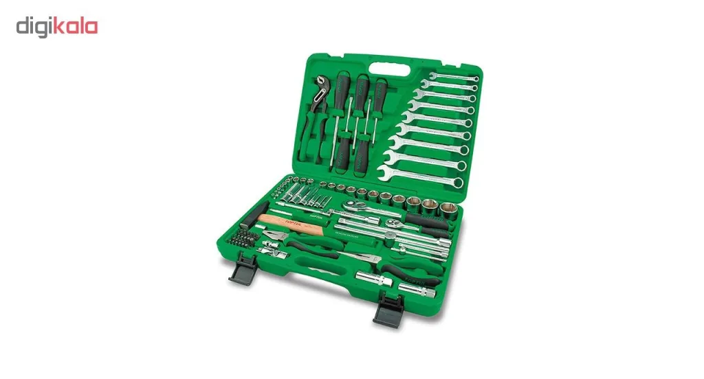 مجموعه 80 عددی ابزار تاپ تول مدل GCAI8002