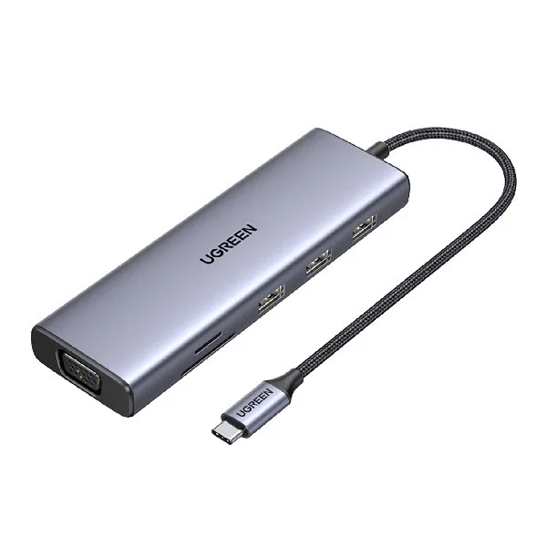 هاب 10 پورت USB-C یوگرین مدل CM498-15601