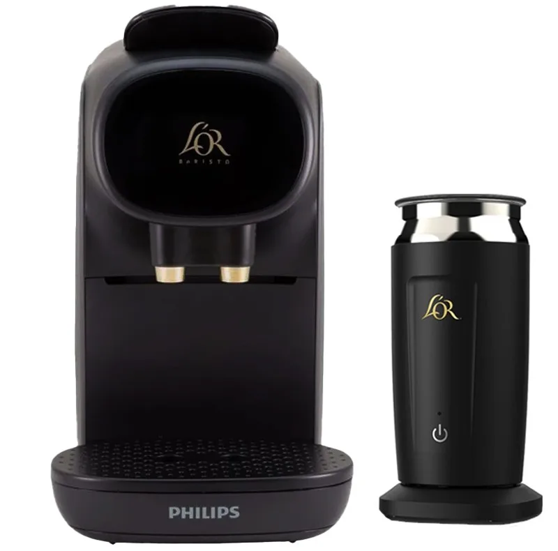 اسپرسو ساز ۸۰۰ میلی‌لیتر فیلیپس مدل Barista Sublime به همراه کف شیرساز لور