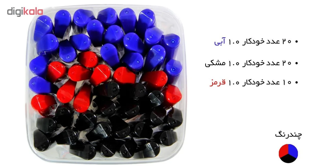 خودکار صفا سری کیان بسته 50 عددی