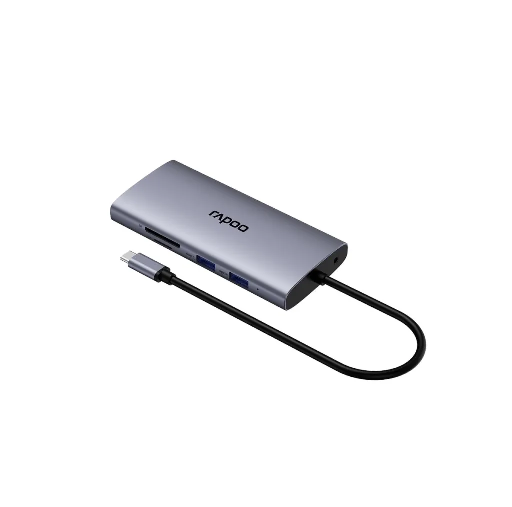 هاب 10 پورت USB-C رپو مدل XD101