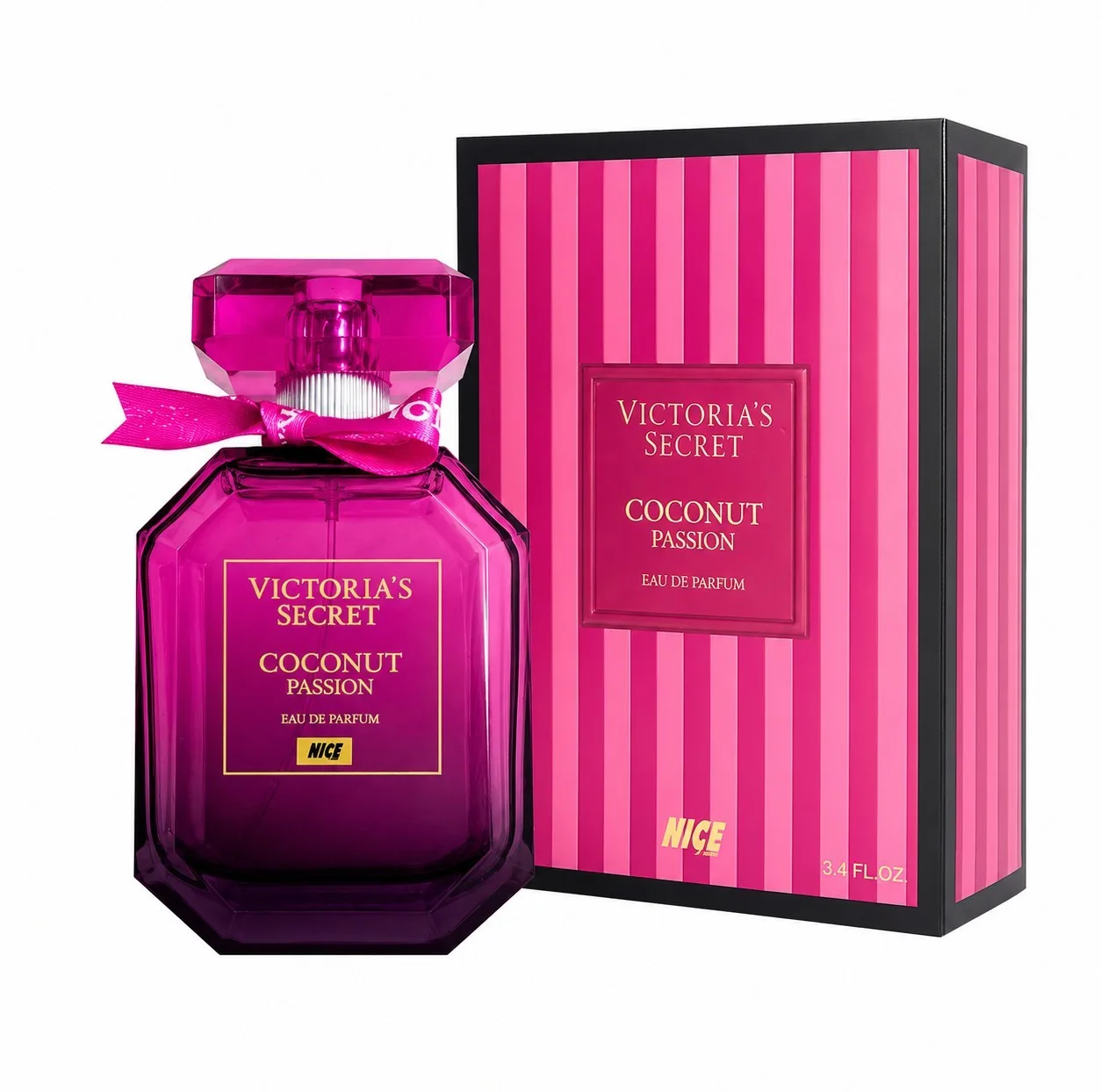 ادوپرفیوم زنانه نایس پاپت مدل Victoria Secret Coconut Passion  با رایحه گرم حجم 100 میلی‌لیتر