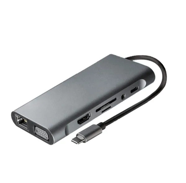 هاب 11 پورت USB-C کی نت مدل s10