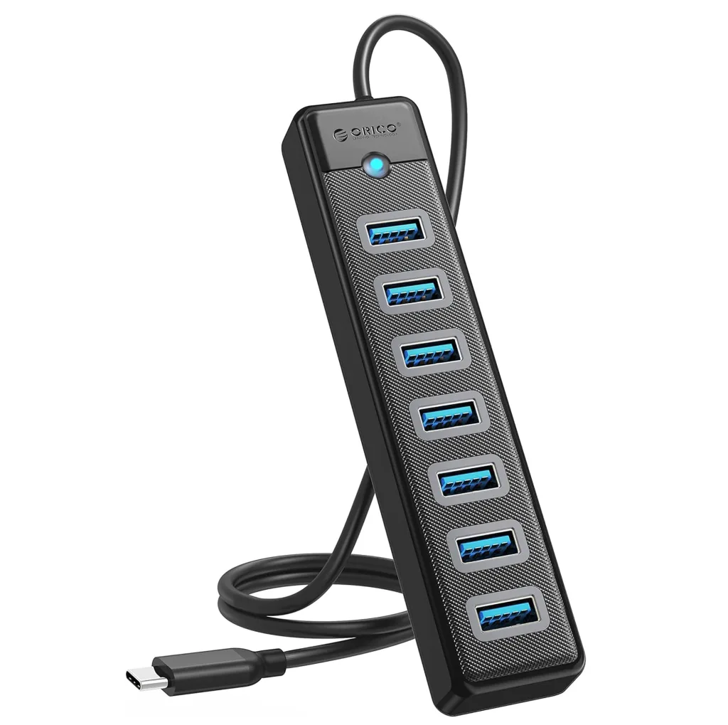 هاب 7 پورت USB-C اوریکو مدل PW7U-C3-05