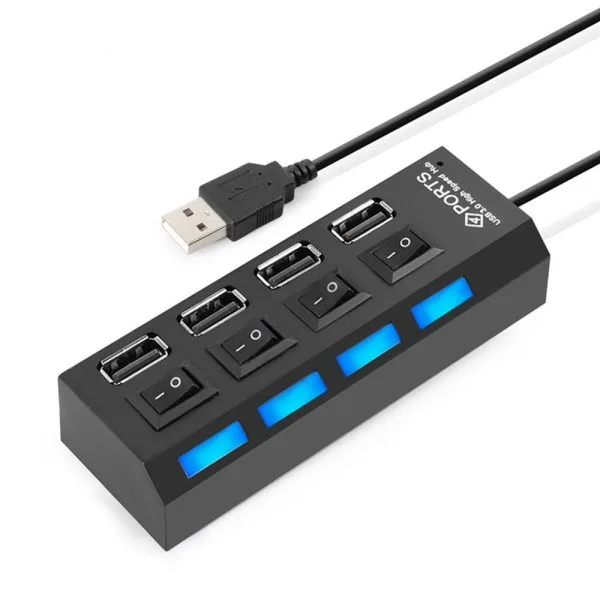 هاب 4 پورت USB پورتز مدل اسپید 1625