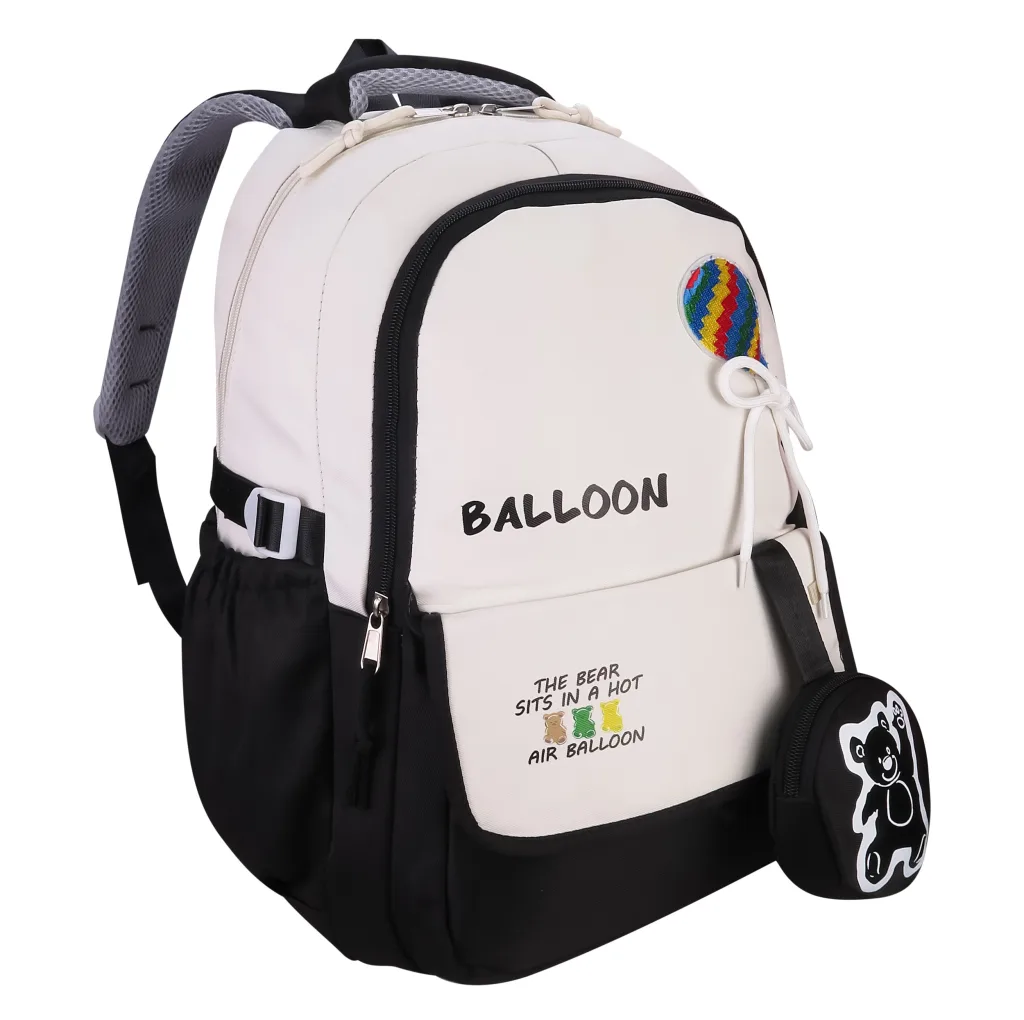 کوله پشتی مدرسه طرح بالن مدل balloon_8780