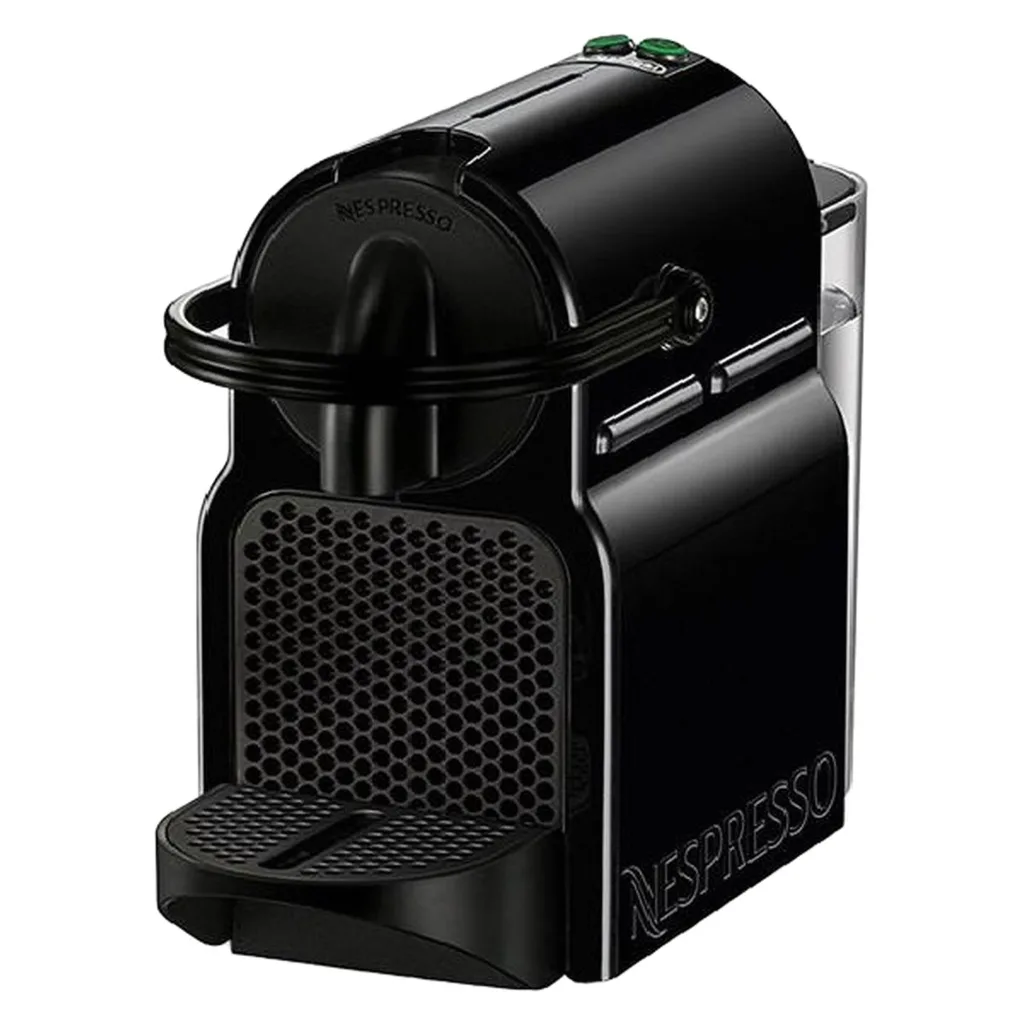 اسپرسوساز دلونگی مدل Nespresso inissia، با مصرف کپسول قهوه، مناسب تهیه اسپرسو، ریسترتو، لانگو و امریکانو، دارای 1 عدد نازل قهوه