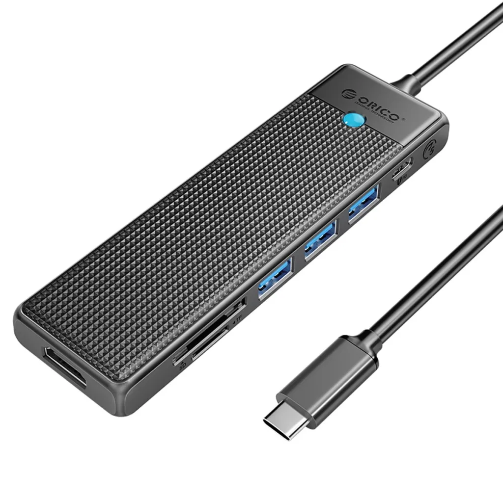 داک استیشن 7 پورت USB-C اوریکو مدل PWD-7P
