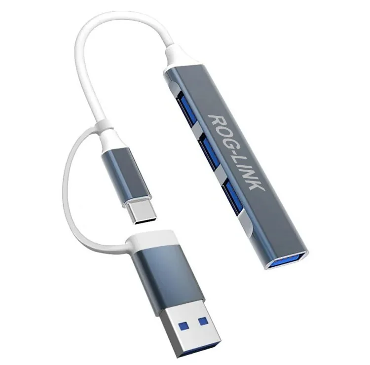هاب 4 پورت USB-C راگ لینک مدل 2in1-CU