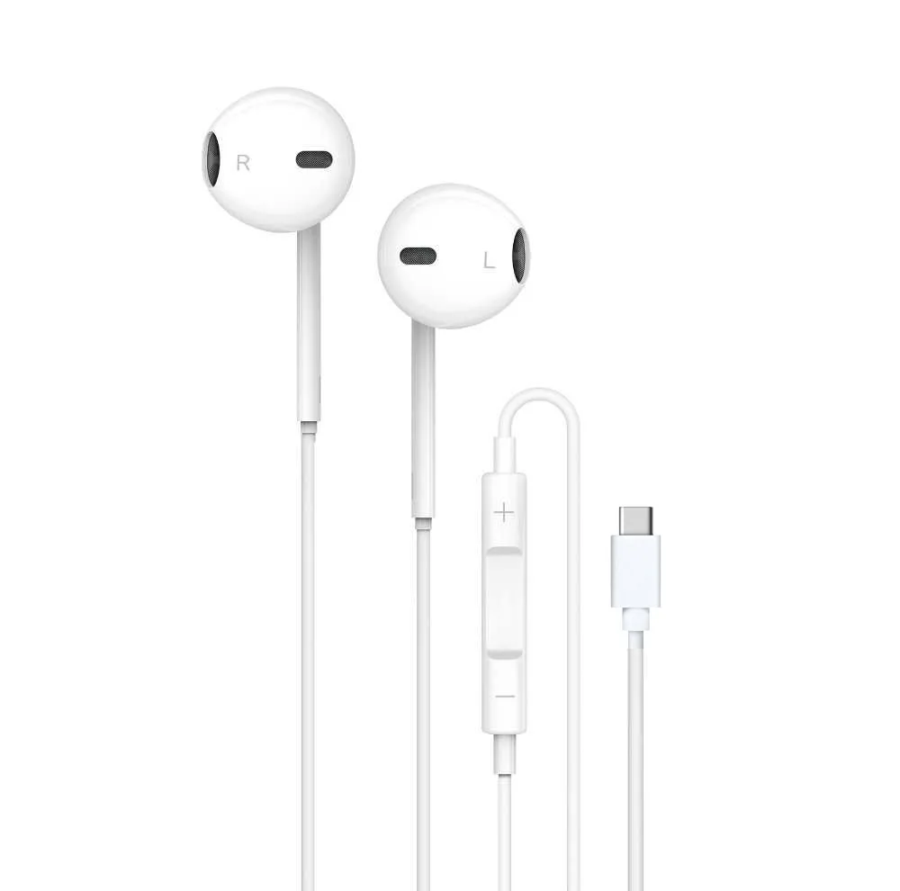 هندزفری گرین لاین مدل Stereo Earphones type-C