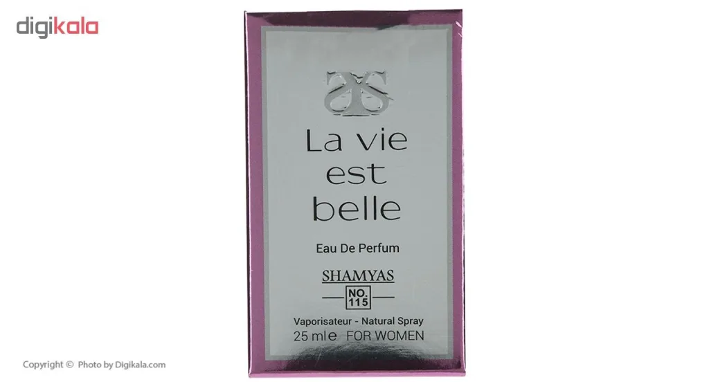 ادوپرفیوم زنانه شمیاس مدل La Vie est Belle حجم 30 میلی لیتر