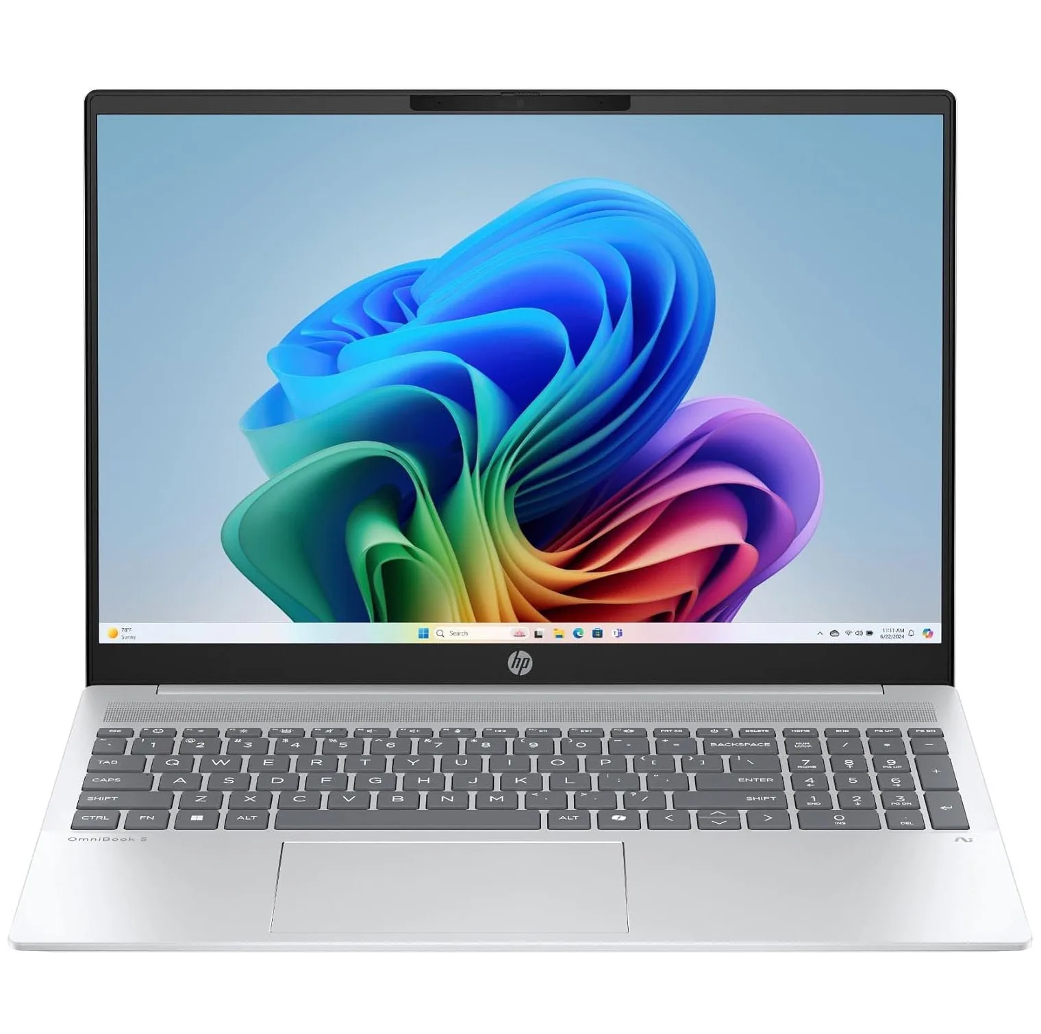 لپ تاپ 16 اینچی اچ‌پی مدل OmniBook 5 Next Gen AI 16-ag1070wm-Ryzen AI 7 350-16GB LPDDR5X-1TB SSD-IPS-Backlit-W - کاستوم شده