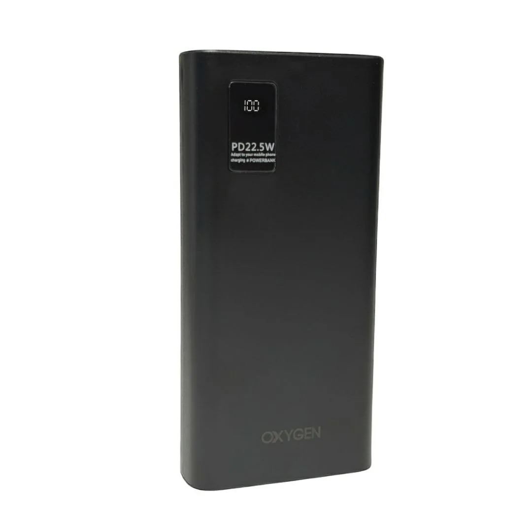 پاوربانک اکسیژن مدل OX-20 ظرفیت 20000 میلی آمپر ساعت