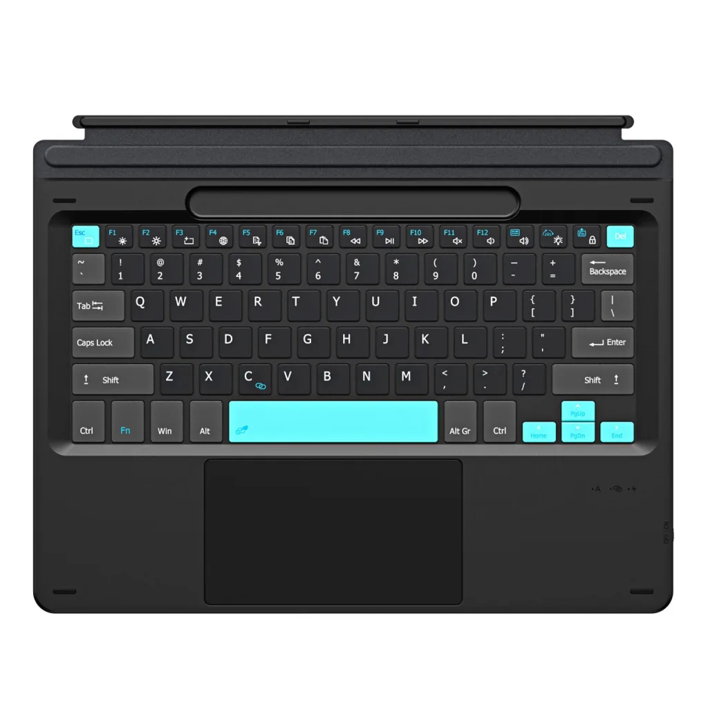 کیبورد بی‌سیم تبلت دوکس دوکیس مدل ck005 مناسب برای تبلت Surface pro X/8/9/10/11