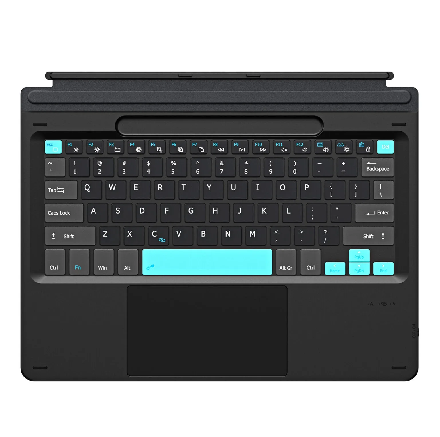 کیبورد بی‌سیم تبلت دوکس دوکیس مدل ck005 مناسب برای تبلت Surface pro X/8/9/10/11