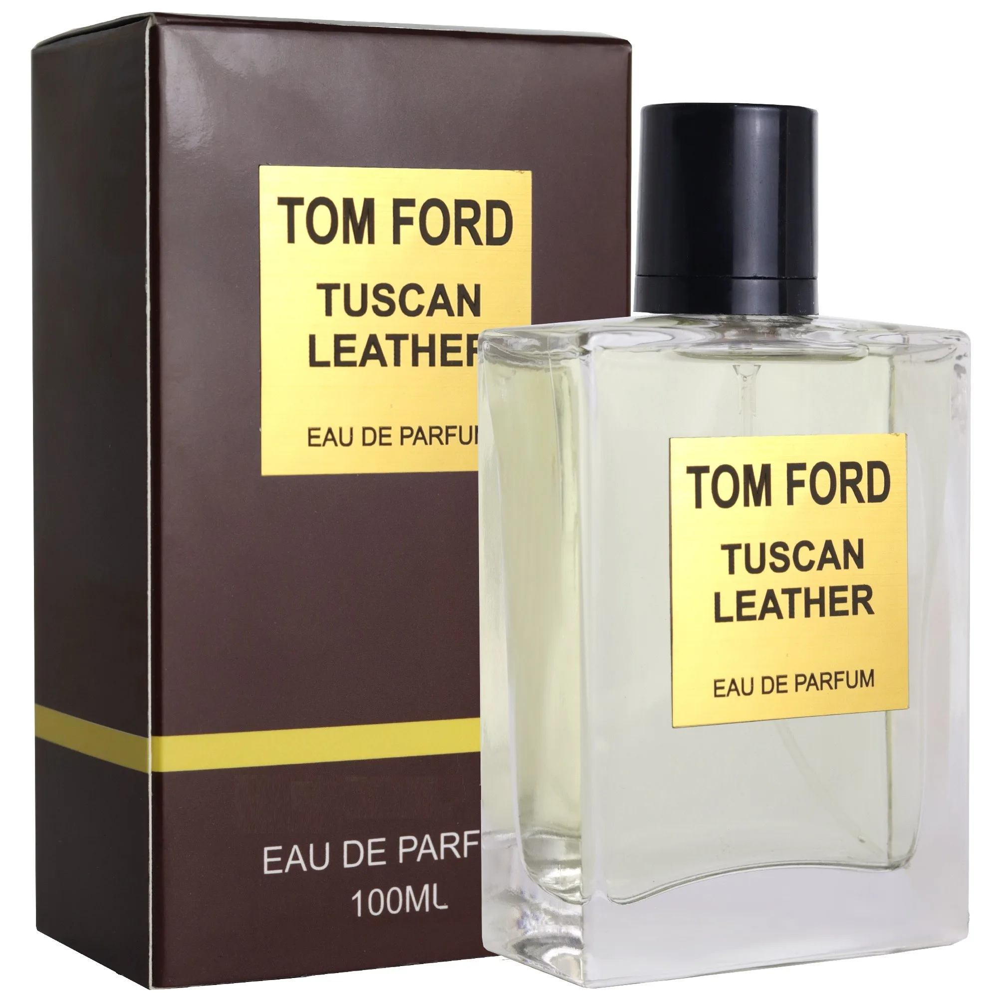 ادو پرفیوم مردانه لالیکو مدل TOM FORD Tuscan Leather با رایحه تلخ حجم 100 میلی لیتر
