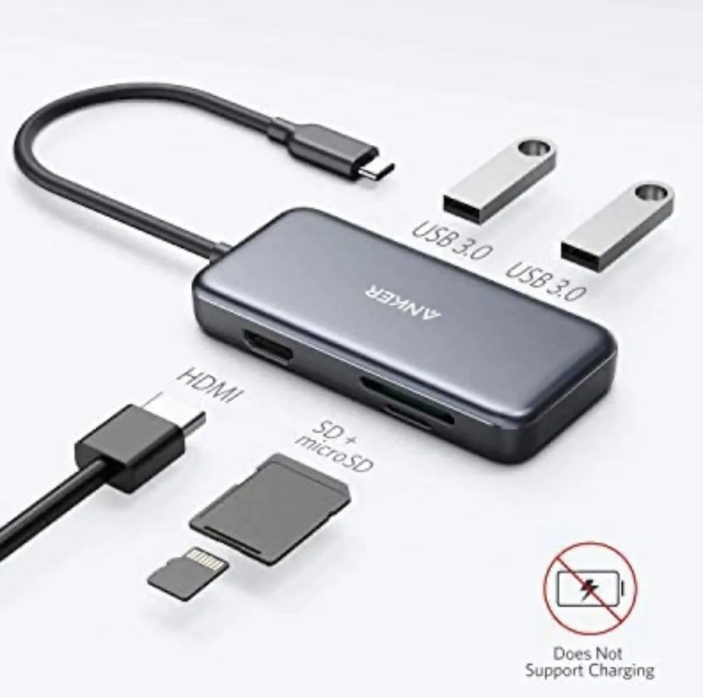 هاب 5 پورت USB-C انکر مدل A8334
