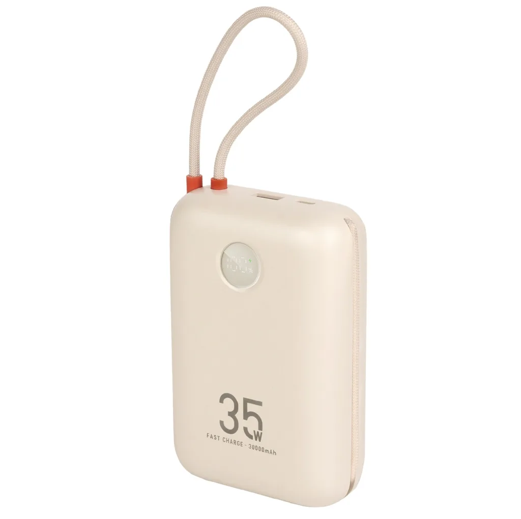 پاوربانک 35 وات هیسکا مدل HP-305PD ظرفیت 30000 میلی‌آمپرساعت