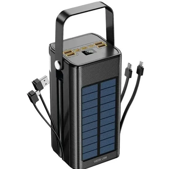 پاوربانک 22.5 وات گرین لاین مدل Solar X ظرفیت 100000 میلی‌آمپرساعت