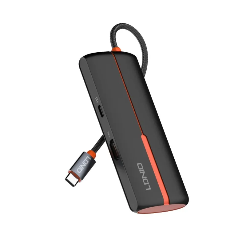 هاب 5 پورت USB-C الدینیو مدل DS-25H