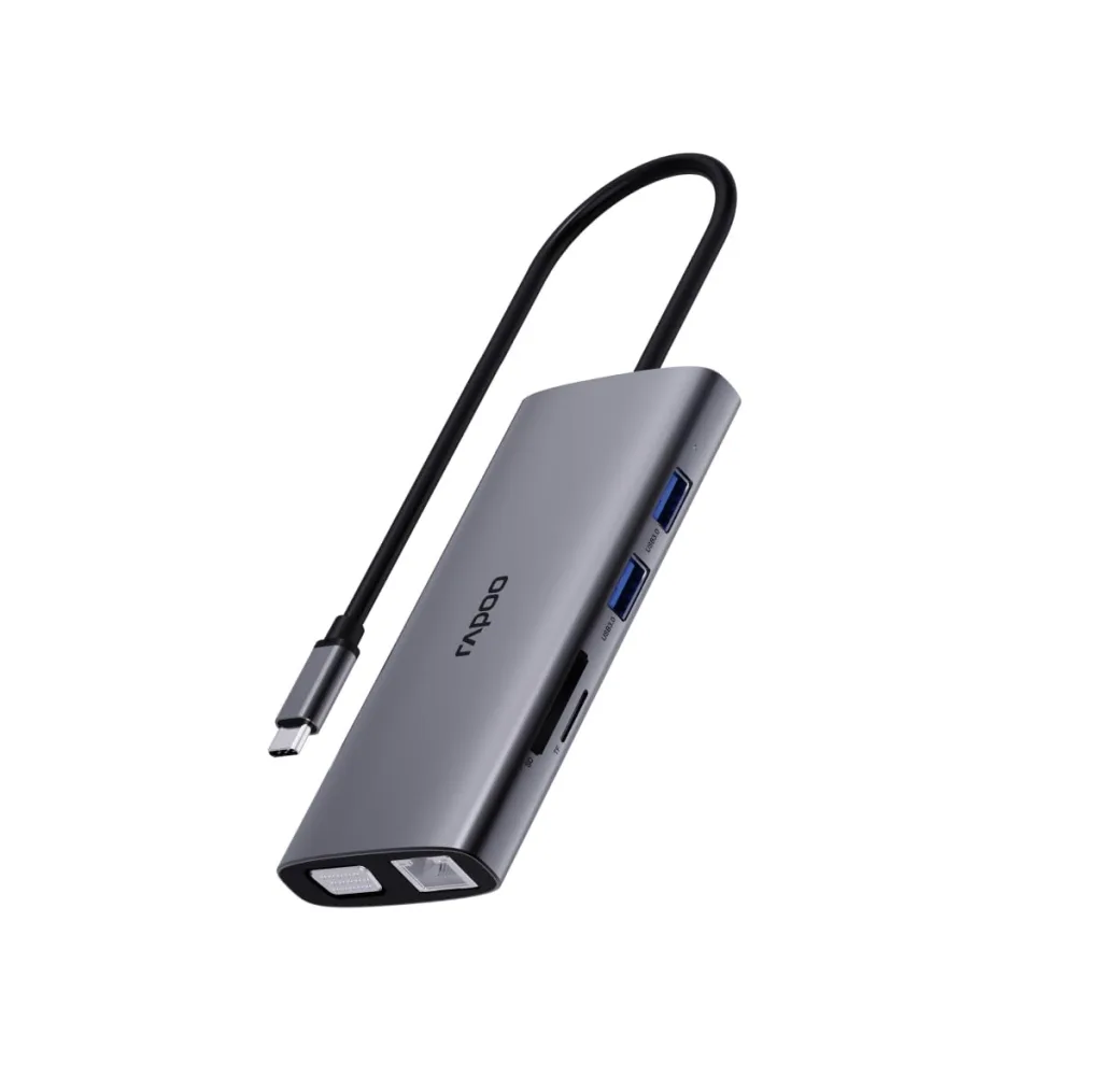 هاب 10 پورت USB-C رپو مدل XD101