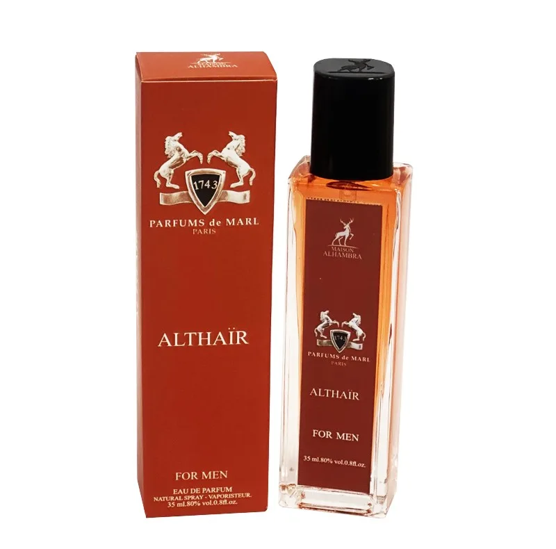 ادو پرفیوم مردانه الحمبرا مدل ALTHAIRبا رایحه گرم حجم 35 میلی لیتر
