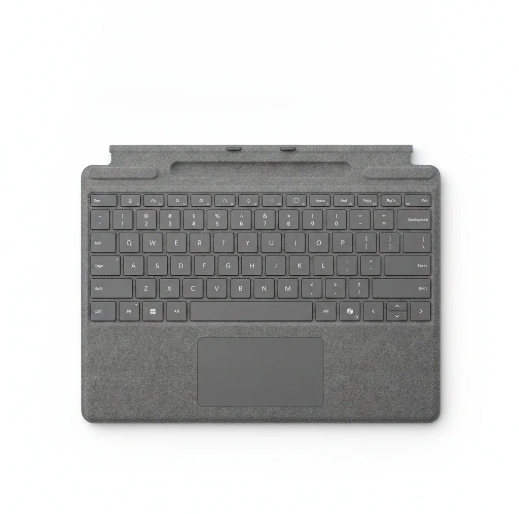 کیبورد تبلت مایکروسافت مدل Surface Pro Copilot Keyboard with Pen Storage مناسب برای تبلت مایکروسافت سرفیس Pro 8/Pro 9/Pro 10/Pro 11