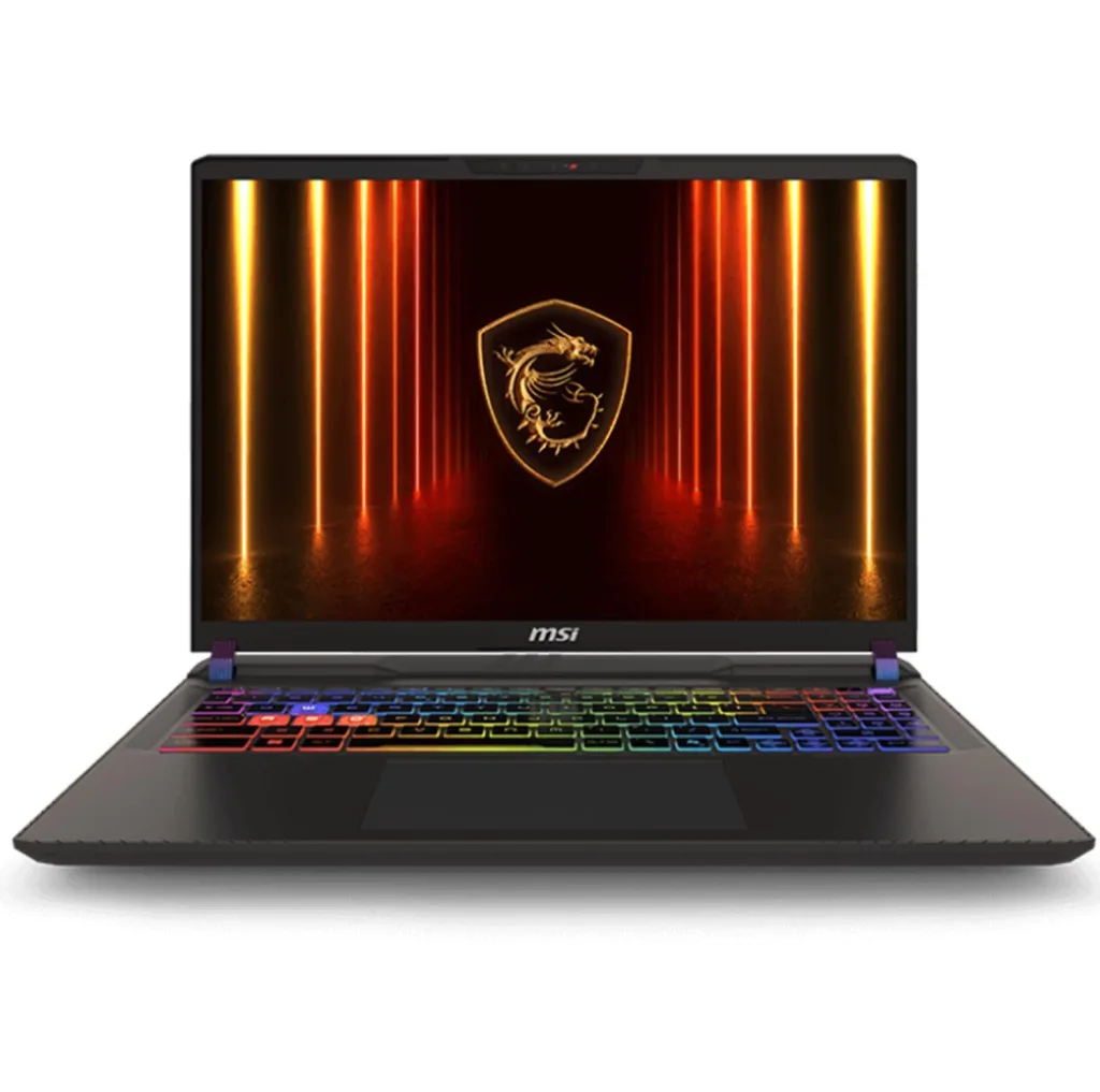 لپ تاپ 16 اینچی ام اس آی مدل Vector 16 HX AI A2XWIG-Core Ultra 9 275HX-RTX5080 16GB-64GB DDR5 5600MHz-1TB SSD-QHD 240Hz - کاستوم شده