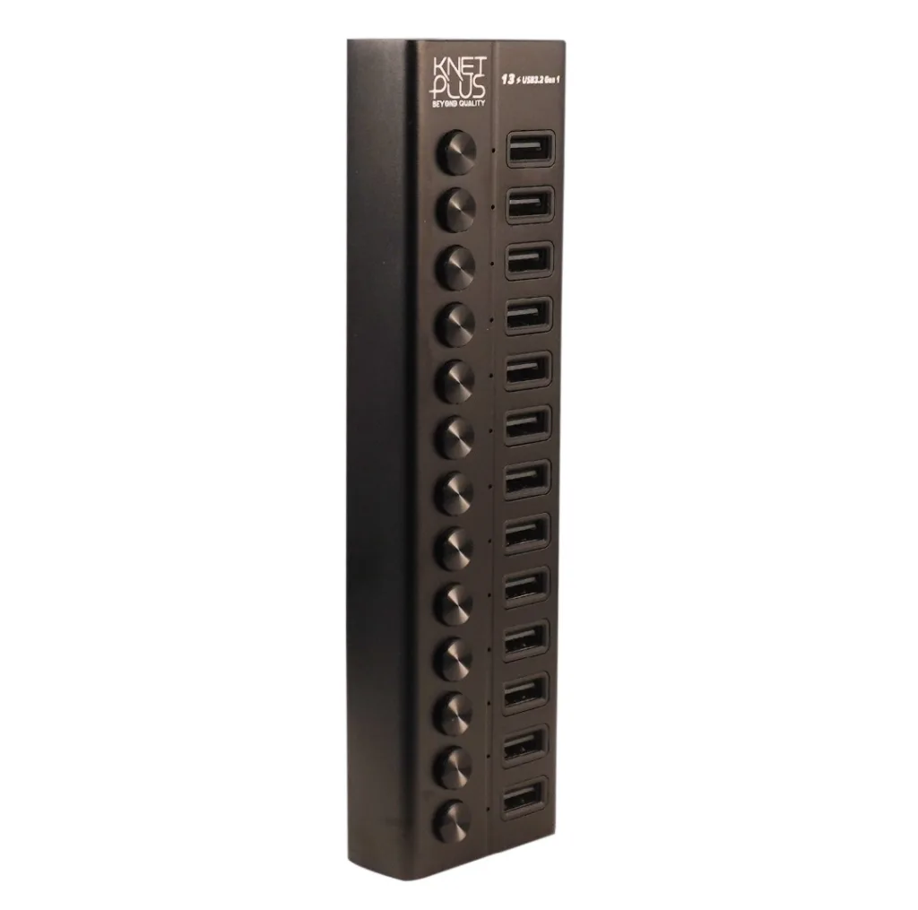 هاب 13 پورت USB 3.2 کی نت پلاس مدل KP-HA113