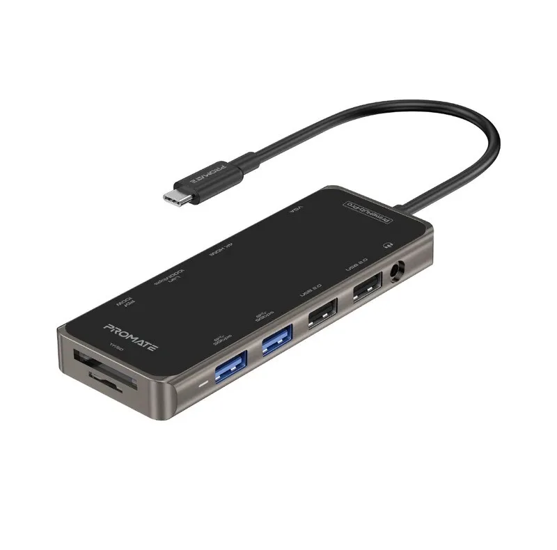 هاب 11 پورت USB-C پرومیت مدل PRIMEHUB-PRO