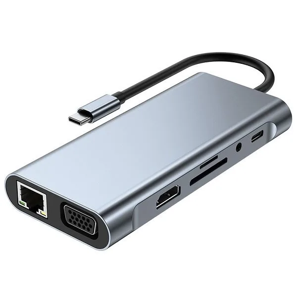 هاب 11 پورت USB-C مجنتیک مدل CHD11
