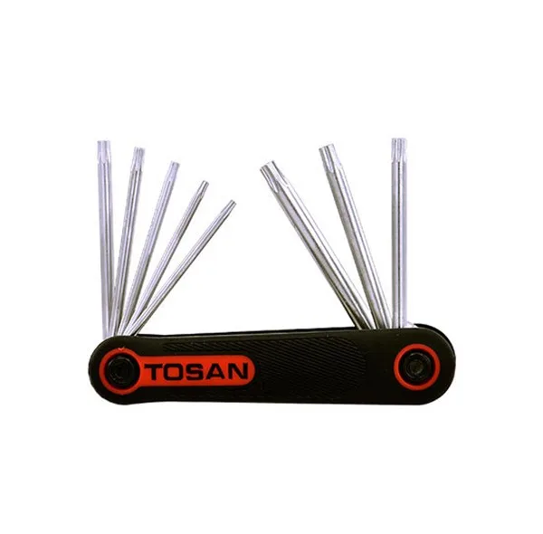 مجموعه 8 عددی آچار آلن ستاره‌ای توسن مدل T728-N940