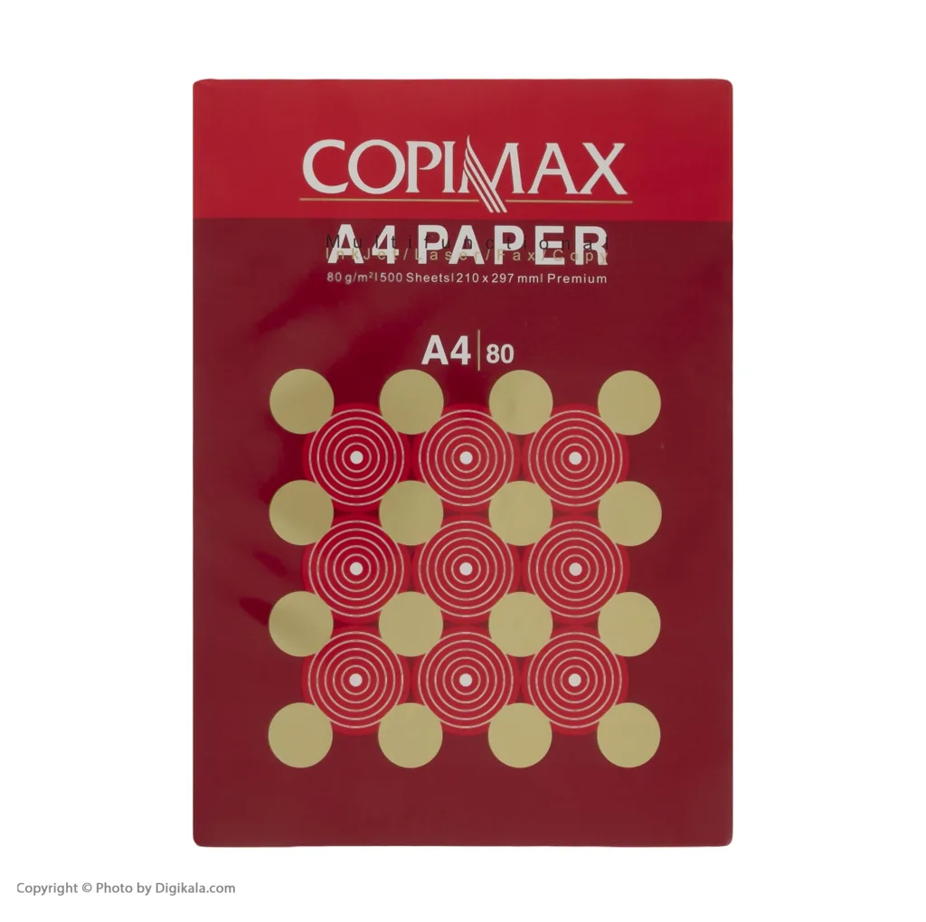 کاغذ A4 کپی مکس مدل Premium بسته 500 عددی