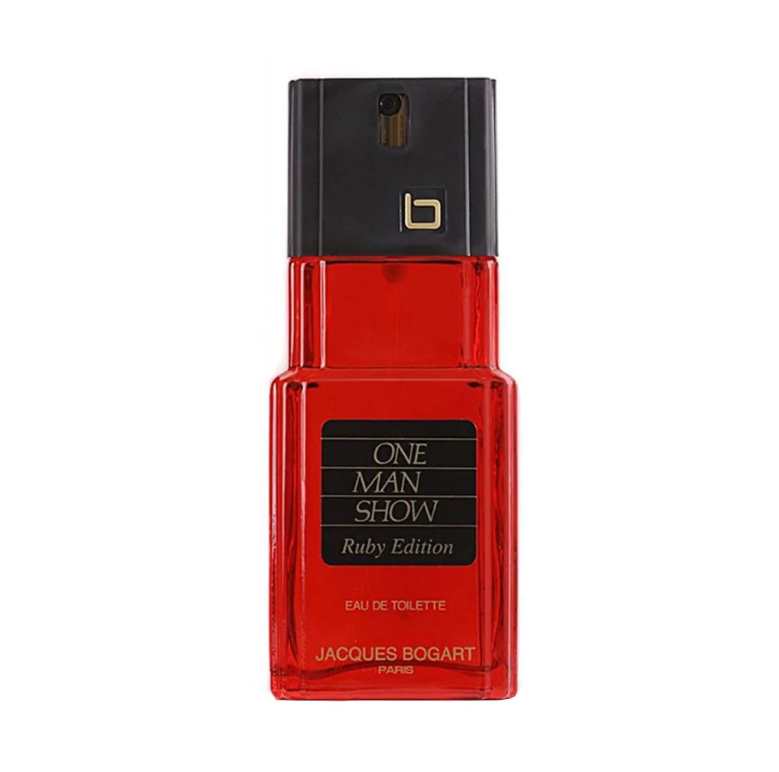 ادو تویلت مردانه ژاک بوگارت مدل One Man Show Ruby Edition حجم 100 میلی لیتر