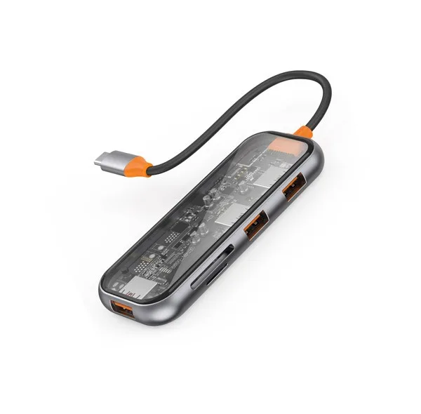 هاب 5 پورت USB-C ویوو مدل New Cyber CB005