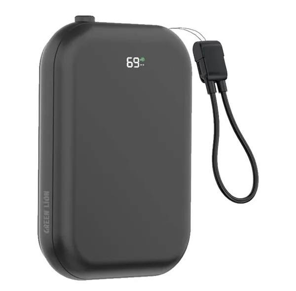 پاوربانک گرین لاین مدل 3IN1 MAGSAFE PD 20W ظرفیت 10000میلی آمپر ساعت