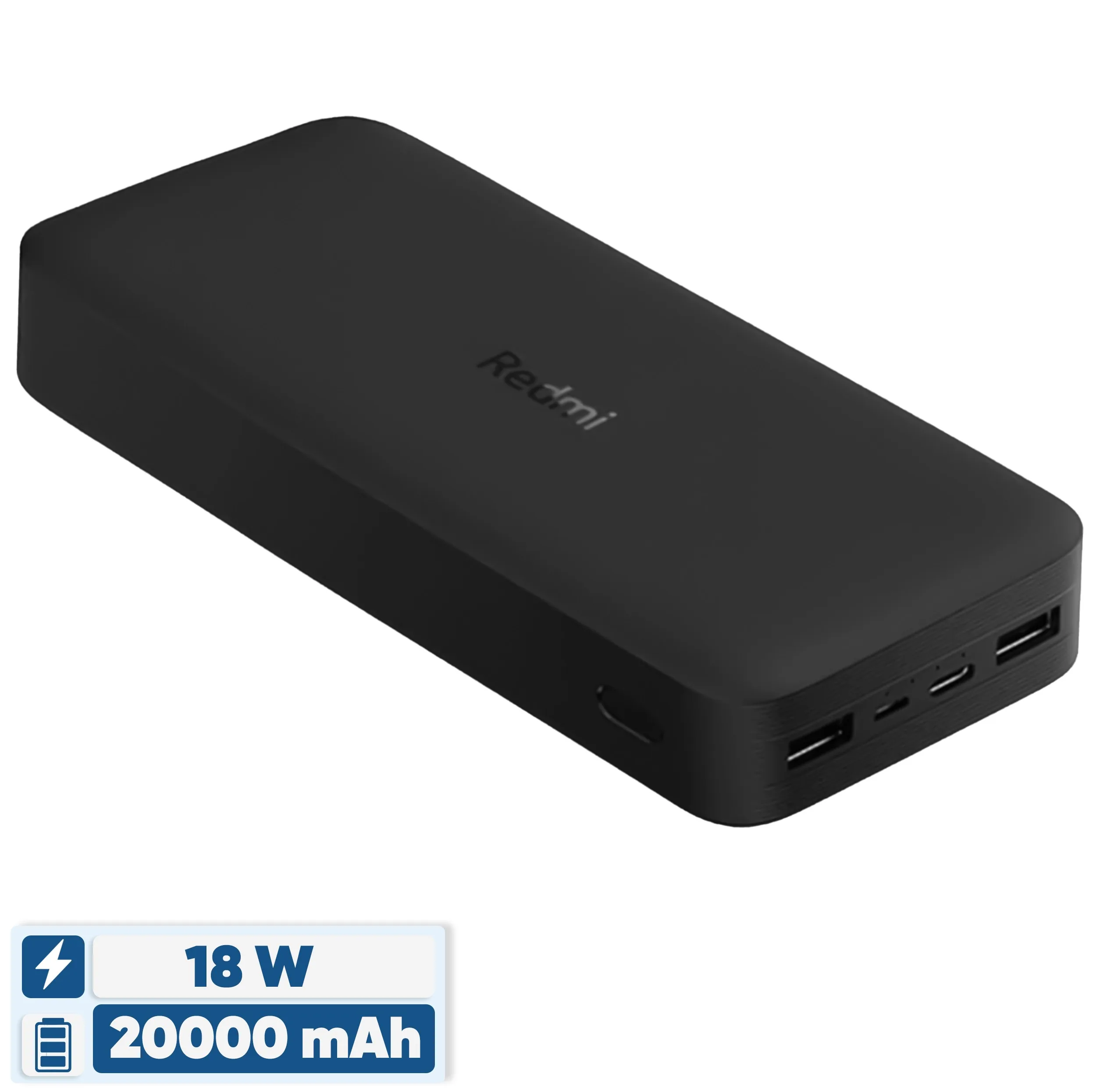 پاوربانک وات مدل Redmi PB200LZM ظرفیت 20000 میلی آمپر ساعت