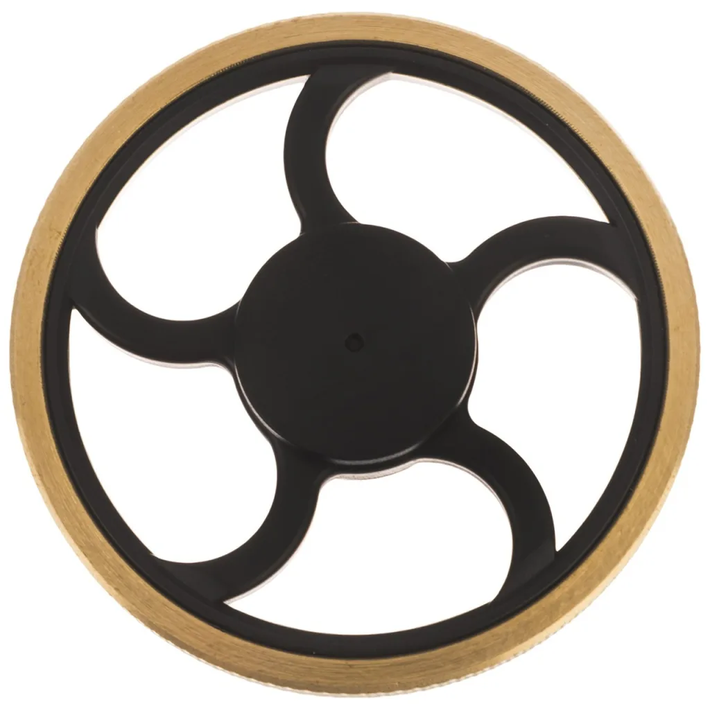 اسپینر دستی موتی مدل Reticular Gold Black