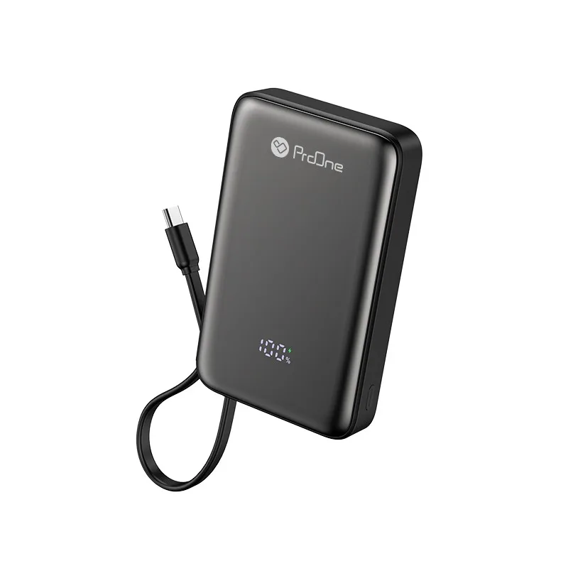 پاوربانک بی‌سیم 22.5 وات پرووان مدل POWER CORE PPB5123 ظرفیت 10000 میلی‌آمپرساعت